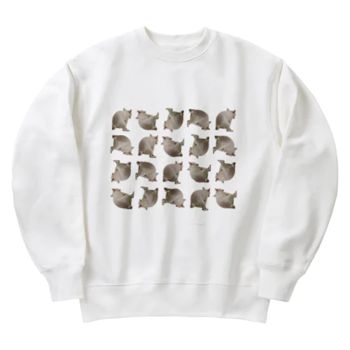 いきむフレブルmix(リアル) Heavyweight Crew Neck Sweatshirt