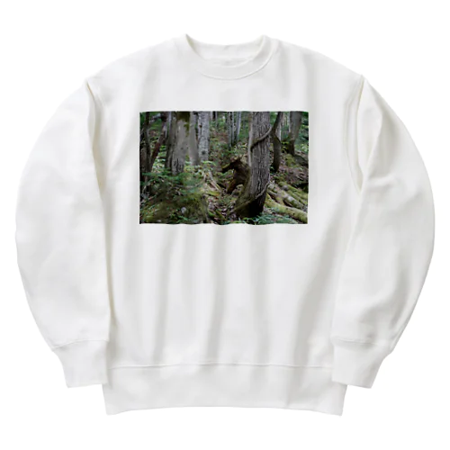 フェイクくま Heavyweight Crew Neck Sweatshirt