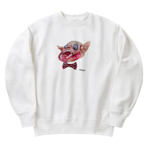 LICK MONSTER Jr. by AI Heavyweight Crew Neck Sweatshirt