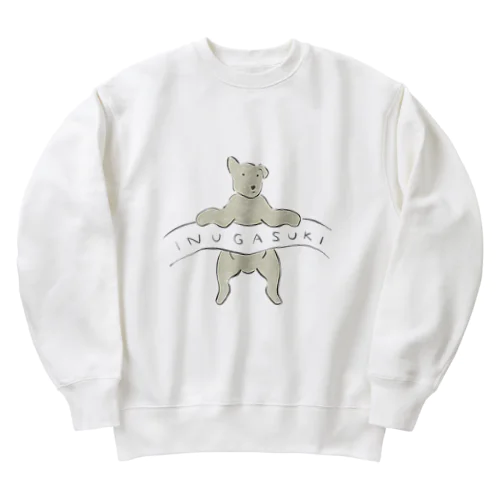 犬が好き Heavyweight Crew Neck Sweatshirt