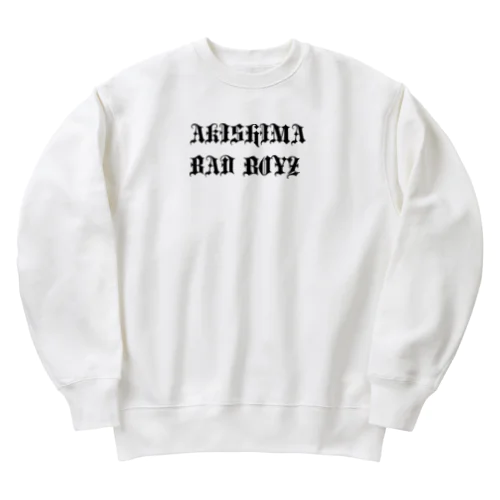 🙆‍♂️AKISHIMA BAD BOYZ Tシャツ🙆‍♂️ Heavyweight Crew Neck Sweatshirt