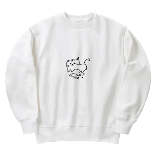 fish？ Heavyweight Crew Neck Sweatshirt