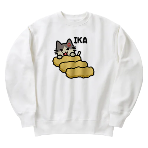 いか Heavyweight Crew Neck Sweatshirt