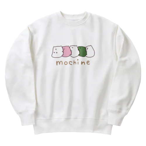 もちもち繋がるもちね達シリーズ Heavyweight Crew Neck Sweatshirt