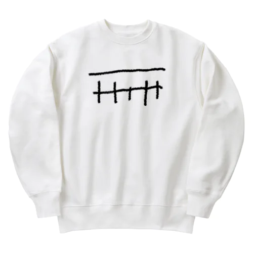 [R][T]高架好き デザイン② Heavyweight Crew Neck Sweatshirt