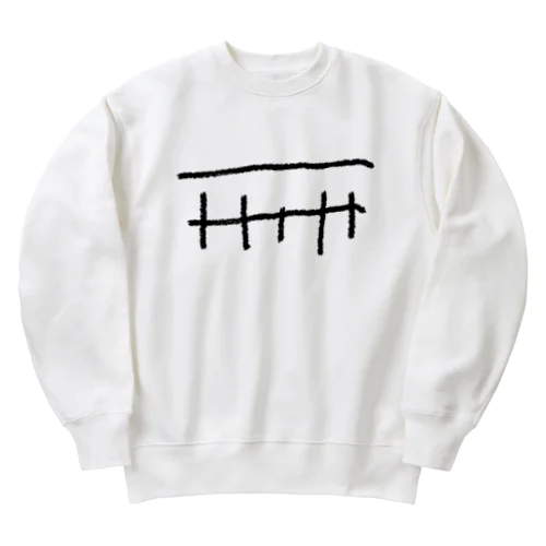 [L][T]高架好き デザイン② Heavyweight Crew Neck Sweatshirt