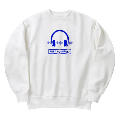 ヘッドホン/音楽/MUSIC Heavyweight Crew Neck Sweatshirt