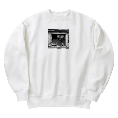 カフェと犬 Heavyweight Crew Neck Sweatshirt