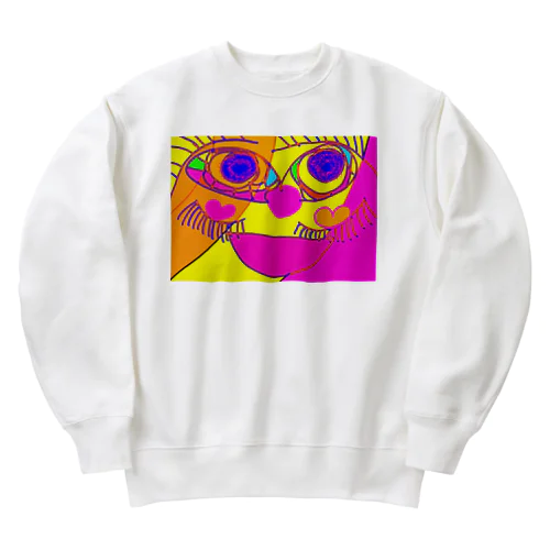 すまいるガール Heavyweight Crew Neck Sweatshirt