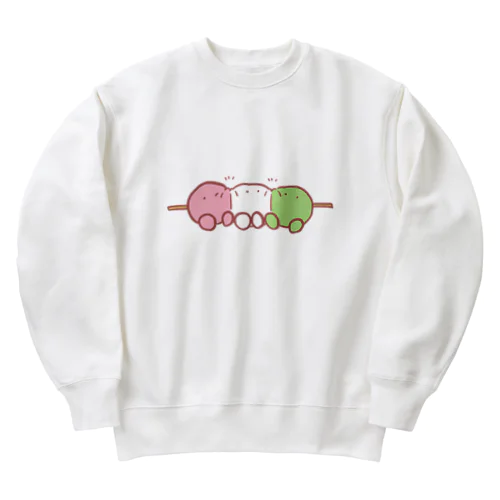 ぎゅむっとおだんご Heavyweight Crew Neck Sweatshirt