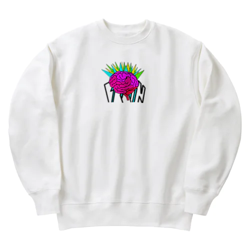 BRAIN-脳- Heavyweight Crew Neck Sweatshirt