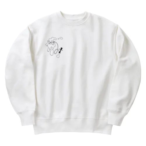 シーシャねこ Heavyweight Crew Neck Sweatshirt