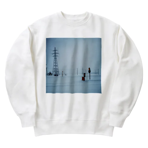 Whiteout Heavyweight Crew Neck Sweatshirt