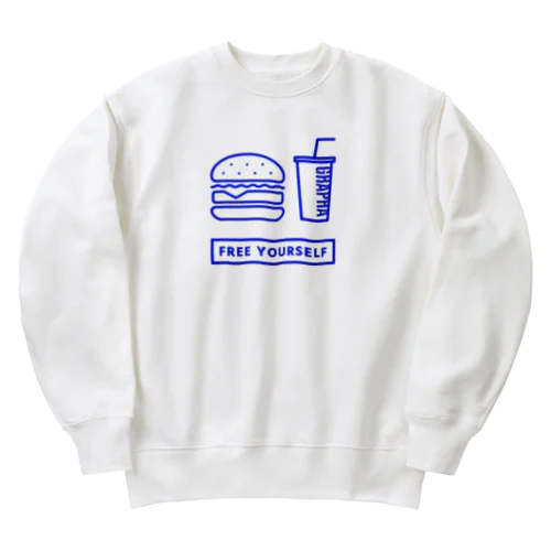 ジャンクフード/ハンバーガー Heavyweight Crew Neck Sweatshirt