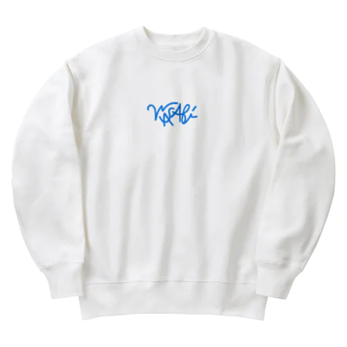 WASABiワンポイントロゴ Heavyweight Crew Neck Sweatshirt