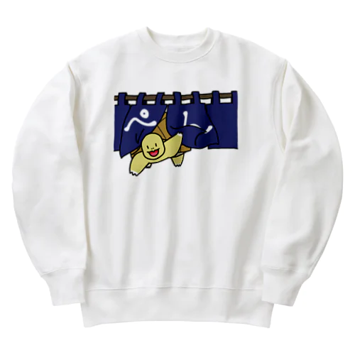 暖簾とぺんちゃん Heavyweight Crew Neck Sweatshirt