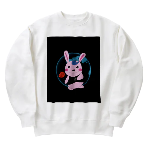 BF_GOODS USAGI Heavyweight Crew Neck Sweatshirt