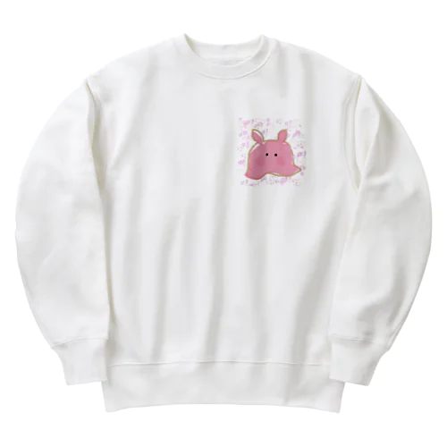 メンダコちゃん Heavyweight Crew Neck Sweatshirt