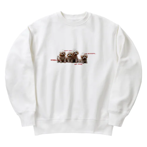 わんちゃん Heavyweight Crew Neck Sweatshirt