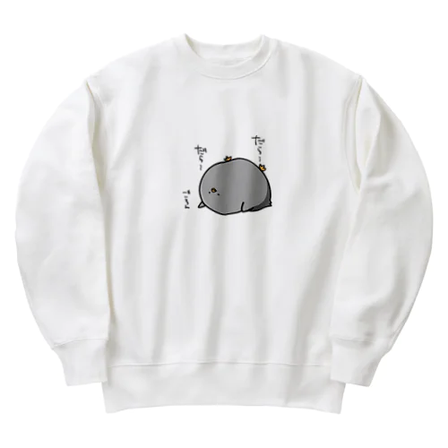 だらとりさんスウェット Heavyweight Crew Neck Sweatshirt