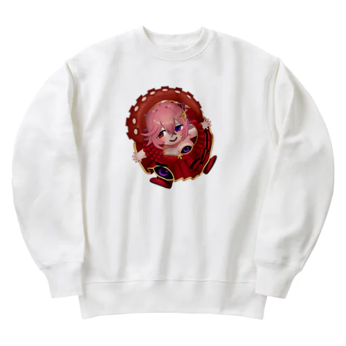 ぺったんテンタクル七海 Heavyweight Crew Neck Sweatshirt