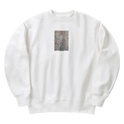 母のお絵描き Heavyweight Crew Neck Sweatshirt