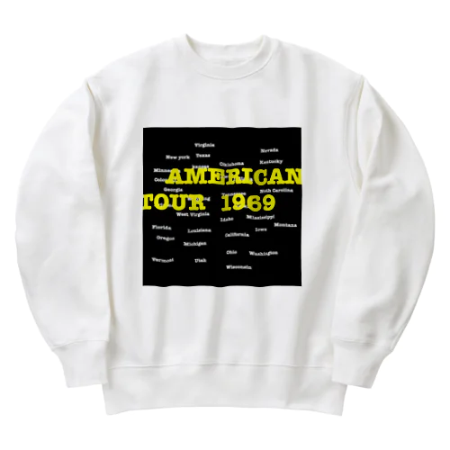 AMERICAN TOUR Heavyweight Crew Neck Sweatshirt