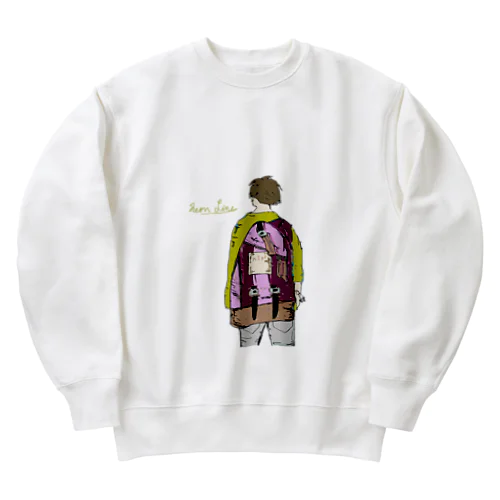 バックパッカー Heavyweight Crew Neck Sweatshirt