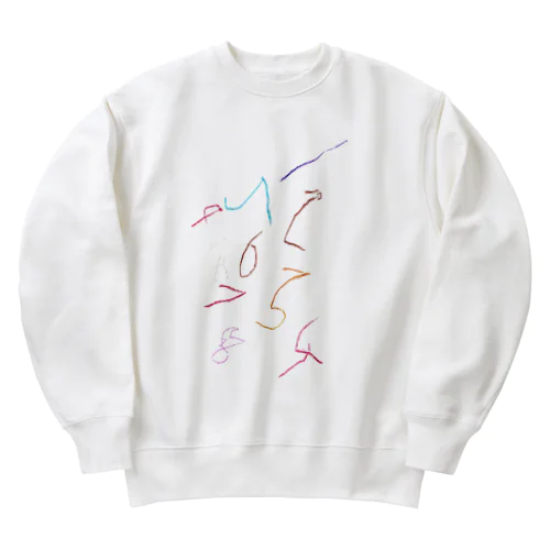 すうじ Heavyweight Crew Neck Sweatshirt