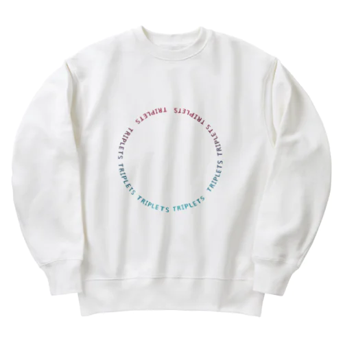 背中3つ子 トド松カラー Heavyweight Crew Neck Sweatshirt