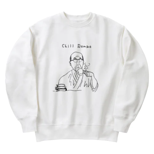 チルランポ Heavyweight Crew Neck Sweatshirt