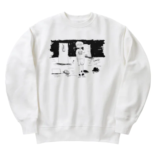 ヌルポインタ Heavyweight Crew Neck Sweatshirt