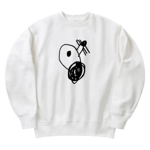 もぐらさん Heavyweight Crew Neck Sweatshirt