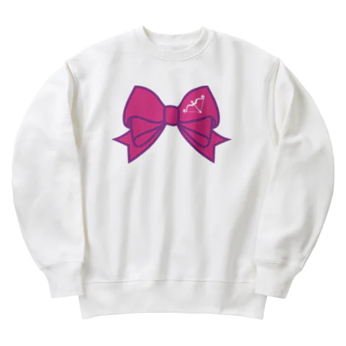 キューピットリボン Heavyweight Crew Neck Sweatshirt