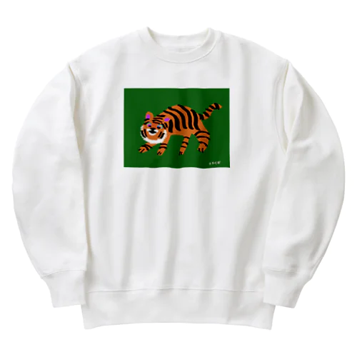 トラ Heavyweight Crew Neck Sweatshirt