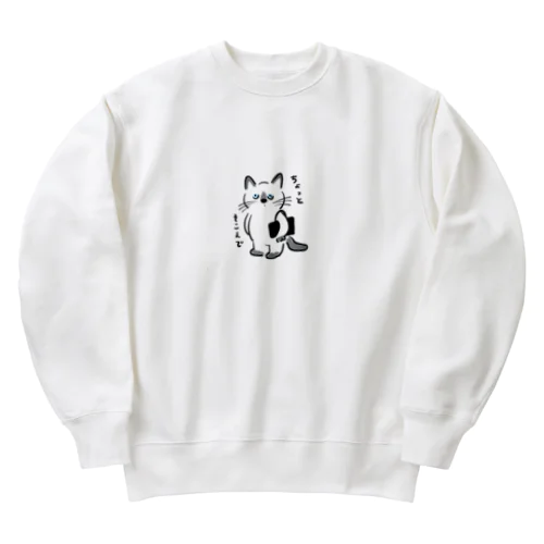 ビビ（つかねこ） Heavyweight Crew Neck Sweatshirt