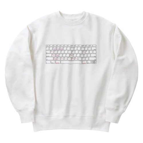 俺の胸でショートカットキーの練習していきなよ Heavyweight Crew Neck Sweatshirt