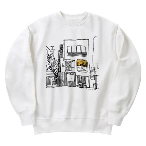 ツボな建物_No.2 Heavyweight Crew Neck Sweatshirt