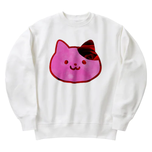 広熨斗隼人のカラーキャット😺 Heavyweight Crew Neck Sweatshirt