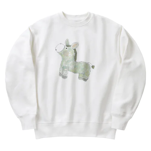 ろばの子 Heavyweight Crew Neck Sweatshirt