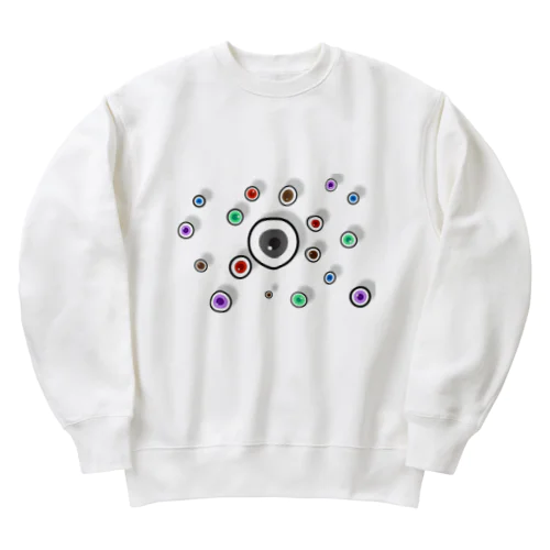 ドットeye Heavyweight Crew Neck Sweatshirt