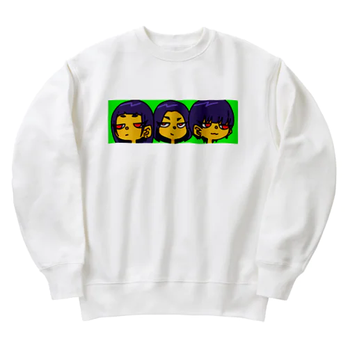 デフォルメキカンシ Heavyweight Crew Neck Sweatshirt