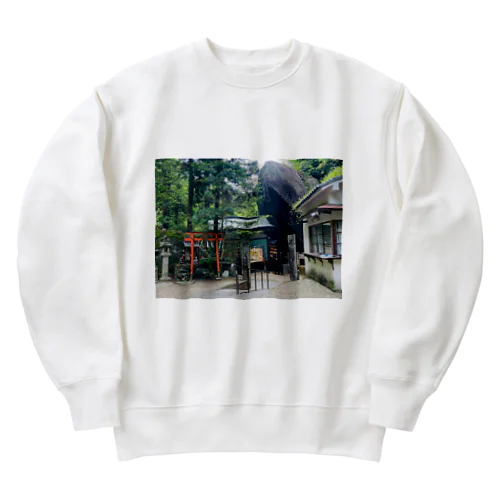 アマノイワフネ天孫降臨 Heavyweight Crew Neck Sweatshirt