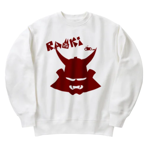 RAMUKi兜（darkred） Heavyweight Crew Neck Sweatshirt