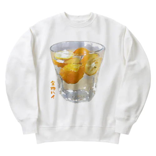 金柑ハイ_230226 Heavyweight Crew Neck Sweatshirt