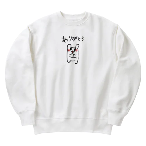 ぽっちゃりハムちゃん Heavyweight Crew Neck Sweatshirt