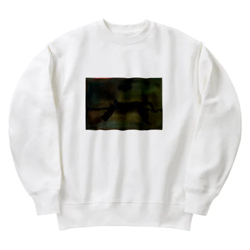 夜の散歩 Heavyweight Crew Neck Sweatshirt