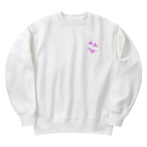 元気な女の子の可愛いランジェリー Heavyweight Crew Neck Sweatshirt