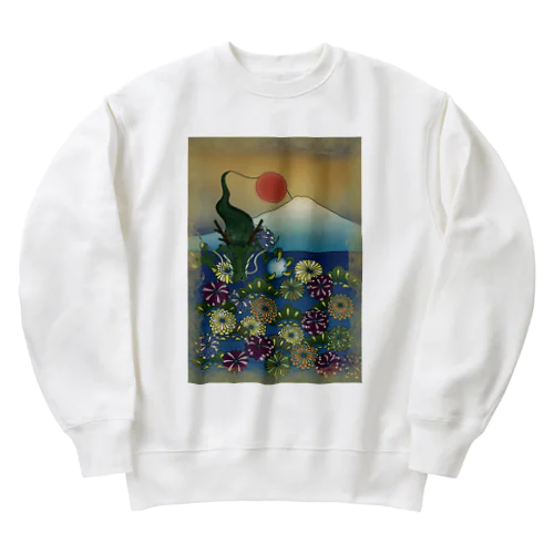 日本の年明け Heavyweight Crew Neck Sweatshirt