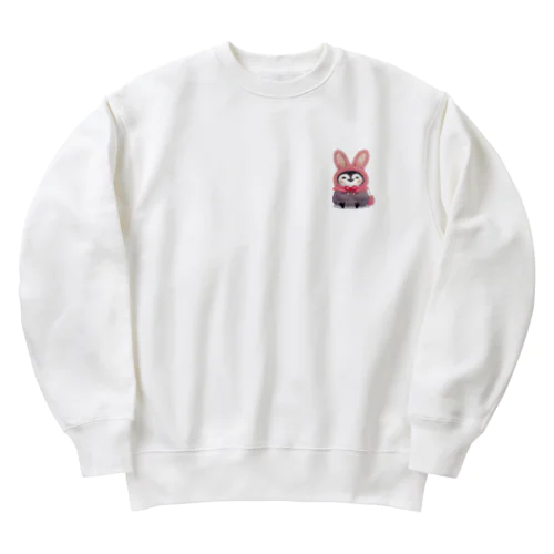 ペンギン　うさみみ Heavyweight Crew Neck Sweatshirt